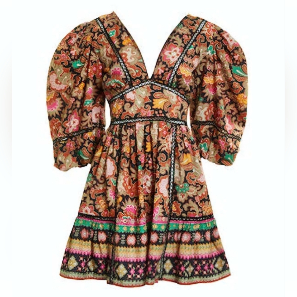 Love The Label Elise Mini Dress - Casablanca Black
